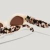 Ovale Sonnenbrille