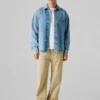 Overshirt aus Denim in lockerer Passform