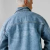Overshirt aus Denim in lockerer Passform