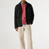 Overshirt aus Wollmischung