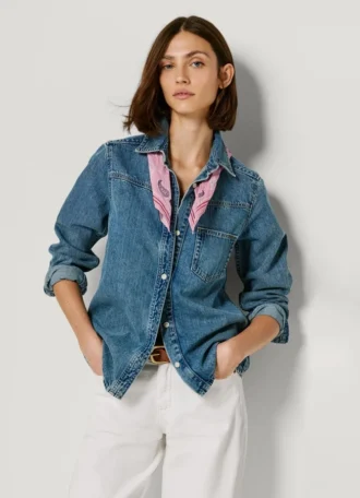 Oversized-Denimhemd