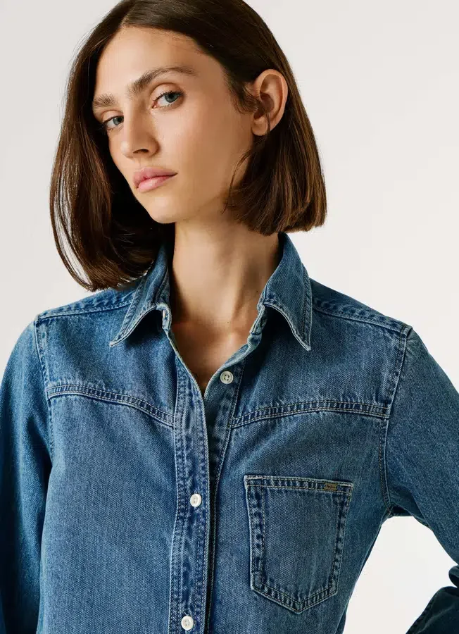 Oversized-Denimhemd Oversized-Denimhemd