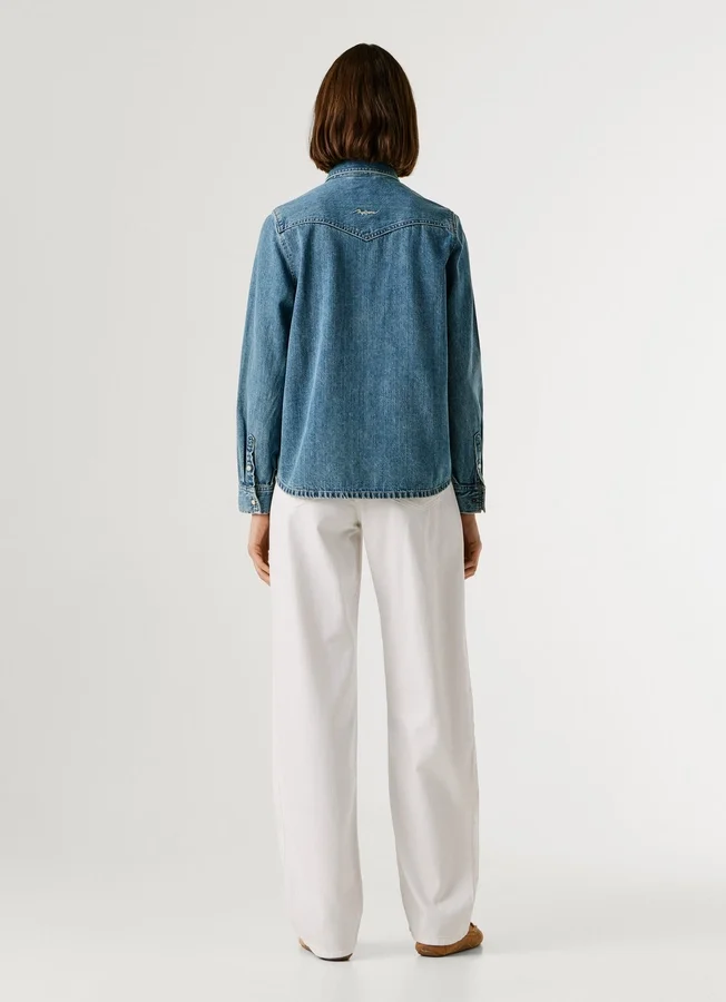 Oversized-Denimhemd Oversized-Denimhemd