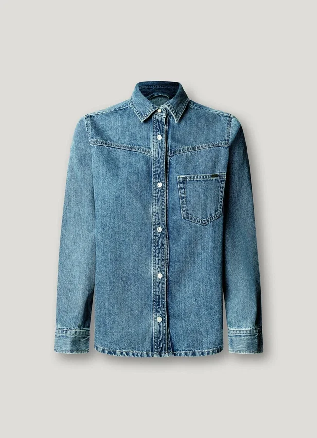 Oversized-Denimhemd Oversized-Denimhemd