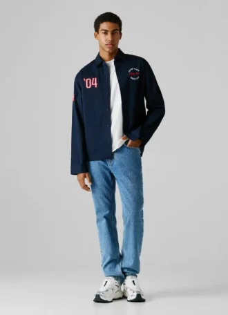 Oversized-Twill-Overshirt