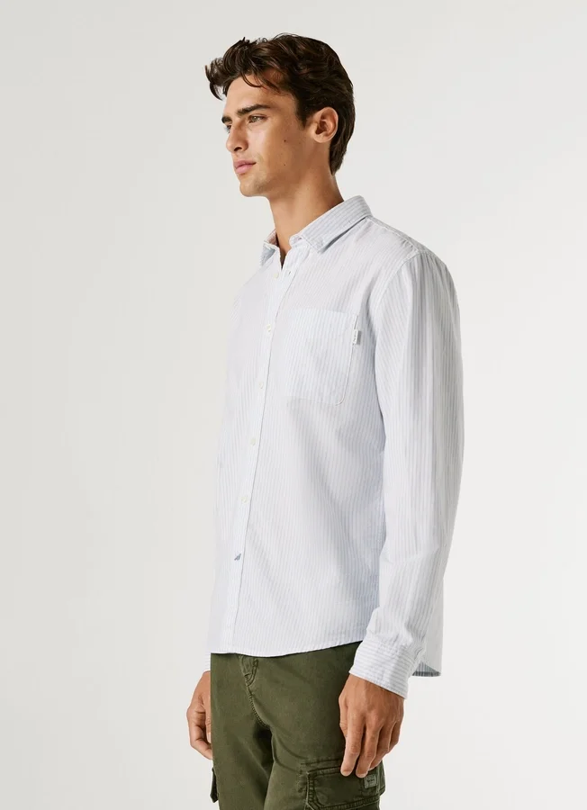 Oxford-Hemd mit Streifen in Regular Fit Oxford-Hemd mit Streifen in Regular Fit