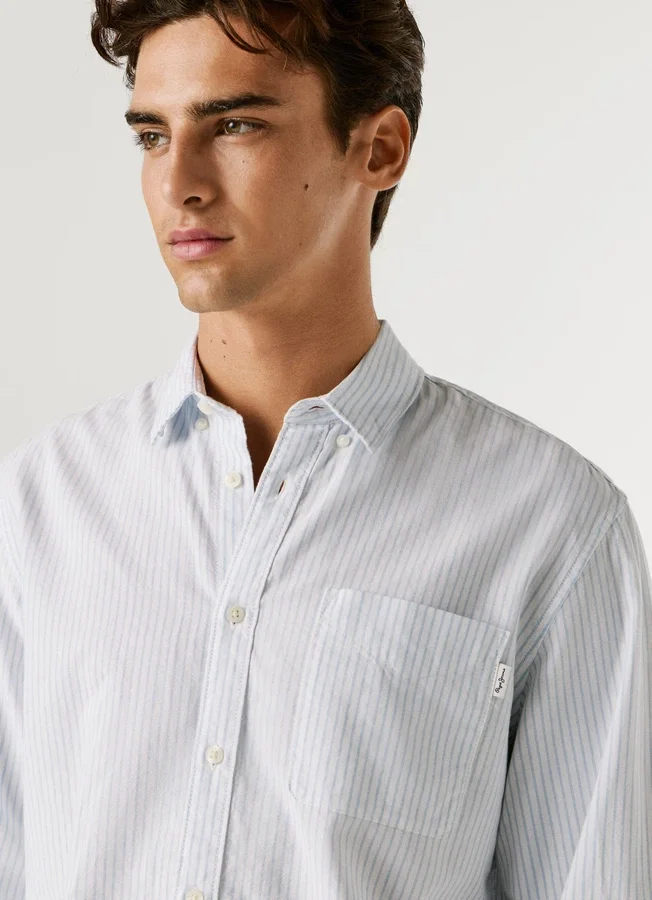 Oxford-Hemd mit Streifen in Regular Fit Oxford-Hemd mit Streifen in Regular Fit