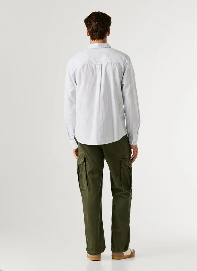 Oxford-Hemd mit Streifen in Regular Fit Oxford-Hemd mit Streifen in Regular Fit
