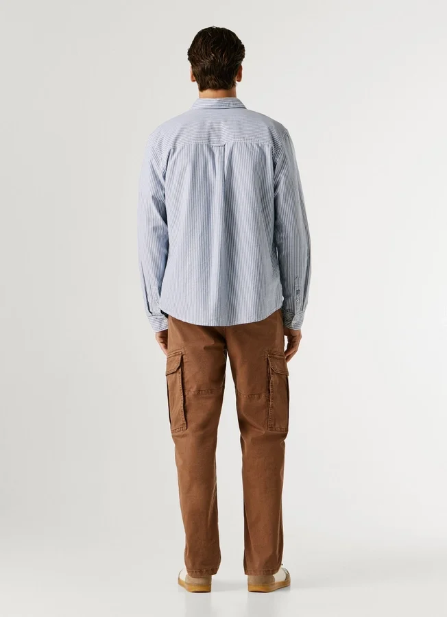 Oxford-Hemd mit Streifen in Regular Fit Oxford-Hemd mit Streifen in Regular Fit