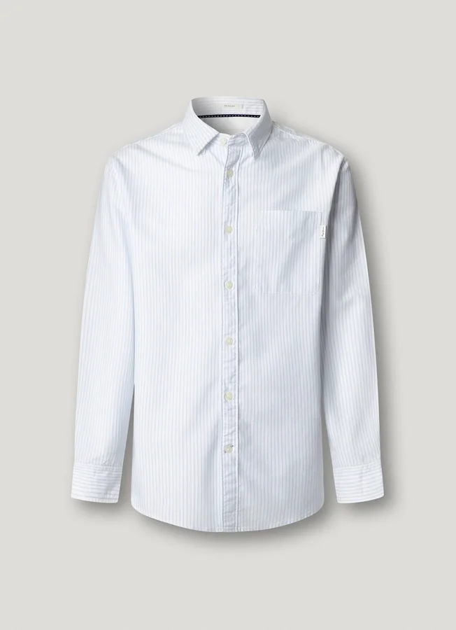 Oxford-Hemd mit Streifen in Regular Fit Oxford-Hemd mit Streifen in Regular Fit