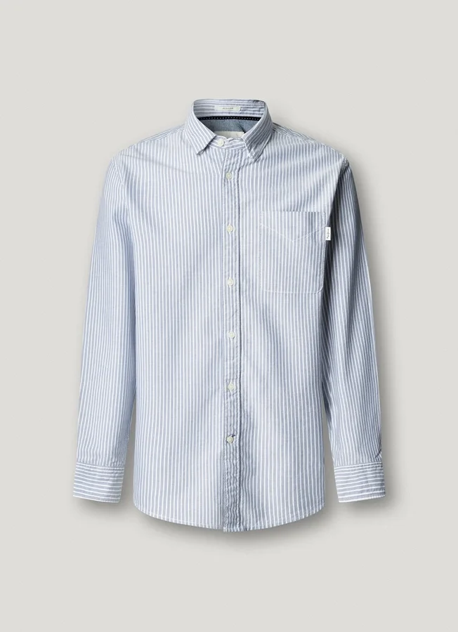 Oxford-Hemd mit Streifen in Regular Fit Oxford-Hemd mit Streifen in Regular Fit
