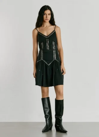 Pailletten-Minikleid
