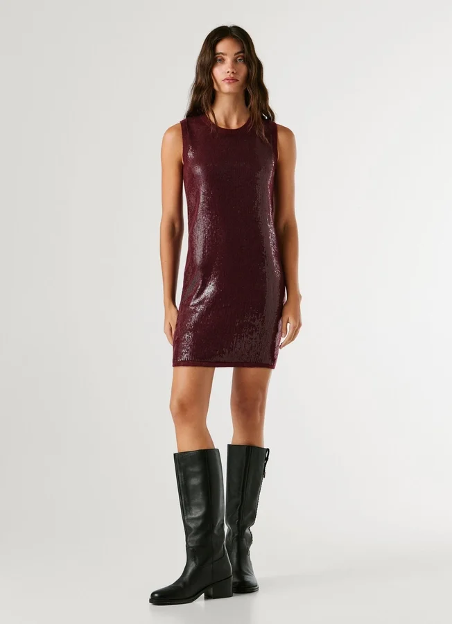 Pailletten-Minikleid Pailletten-Minikleid