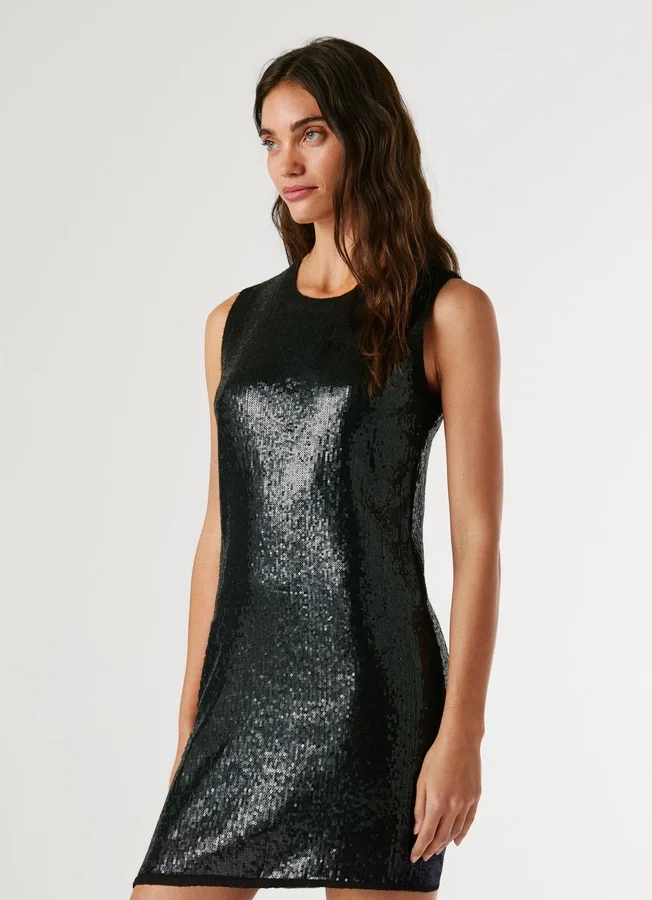 Pailletten-Minikleid Pailletten-Minikleid