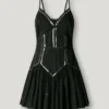 Pailletten-Minikleid