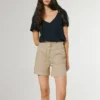 Paperbag-Shorts aus Twill Paperbag-Shorts aus Twill