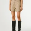 Paperbag-Shorts aus Twill Paperbag-Shorts aus Twill