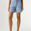 Paperbag-Shorts aus Twill Paperbag-Shorts aus Twill