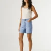 Paperbag-Shorts aus Twill Paperbag-Shorts aus Twill