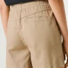 Paperbag-Shorts aus Twill Paperbag-Shorts aus Twill