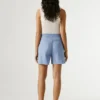 Paperbag-Shorts aus Twill Paperbag-Shorts aus Twill