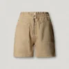 Paperbag-Shorts aus Twill Paperbag-Shorts aus Twill