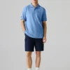 Piqué-Polo in lockerer Passform Piqué-Polo in lockerer Passform