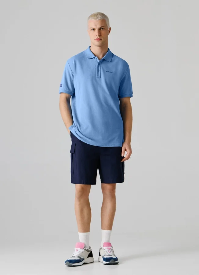 Piqué-Polo in lockerer Passform Piqué-Polo in lockerer Passform