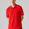 Piqué-Polo in lockerer Passform Piqué-Polo in lockerer Passform