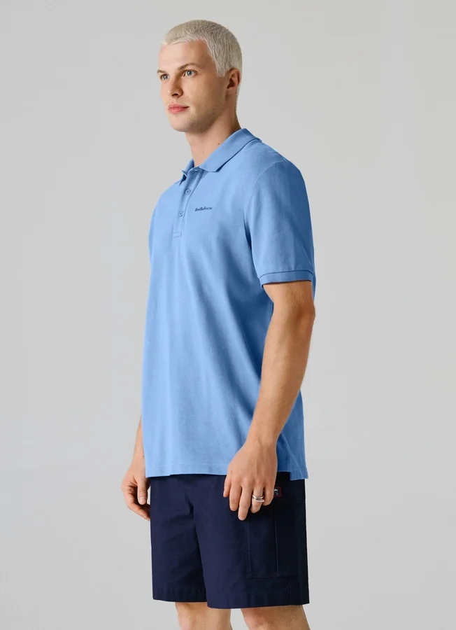Piqué-Polo in lockerer Passform Piqué-Polo in lockerer Passform