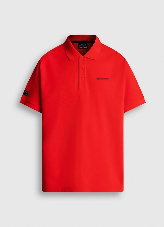 Piqué-Polo in lockerer Passform Piqué-Polo in lockerer Passform