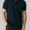 Piqué-Polo mit Aufdruck auf der Rückseite Piqué-Polo mit Aufdruck auf der Rückseite