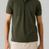 Piqué-Polo mit Aufdruck auf der Rückseite Piqué-Polo mit Aufdruck auf der Rückseite