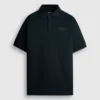 Piqué-Polo mit Aufdruck auf der Rückseite Piqué-Polo mit Aufdruck auf der Rückseite