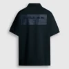 Piqué-Polo mit Aufdruck auf der Rückseite Piqué-Polo mit Aufdruck auf der Rückseite