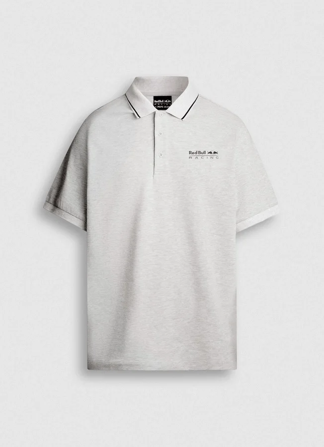 Piqué-Poloshirt mit aufgedrucktem Logo Piqué-Poloshirt mit aufgedrucktem Logo