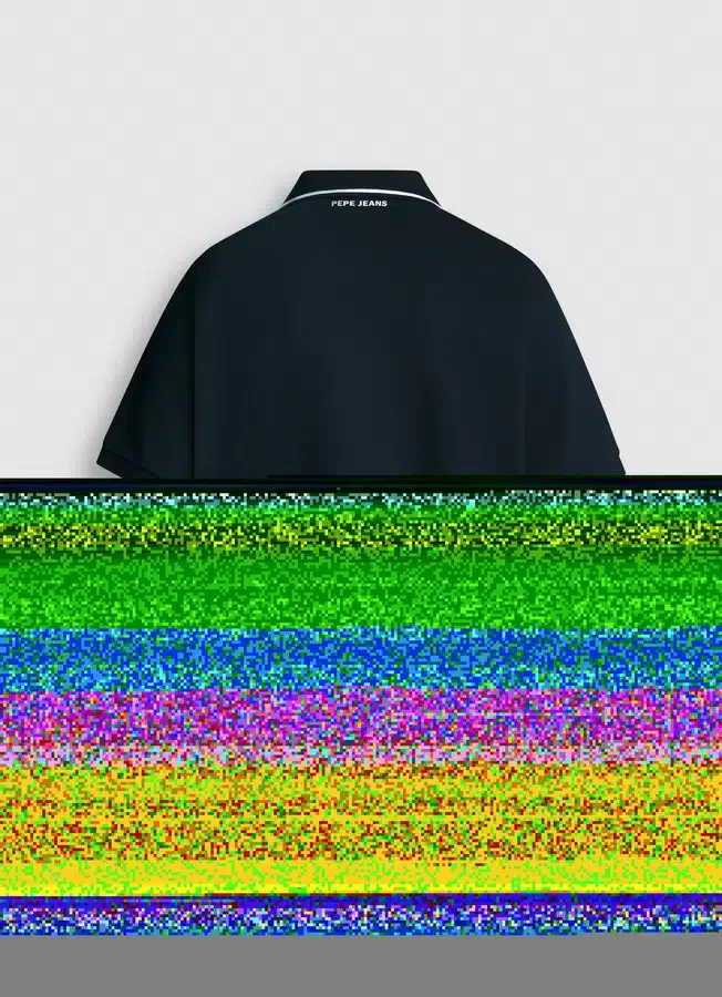 Piqué-Poloshirt mit aufgedrucktem Logo Piqué-Poloshirt mit aufgedrucktem Logo