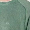 Piqué-Pullover mit Rundhalsausschnitt