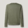 Piqué-Pullover mit Rundhalsausschnitt