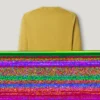 Piqué-Pullover mit Rundhalsausschnitt