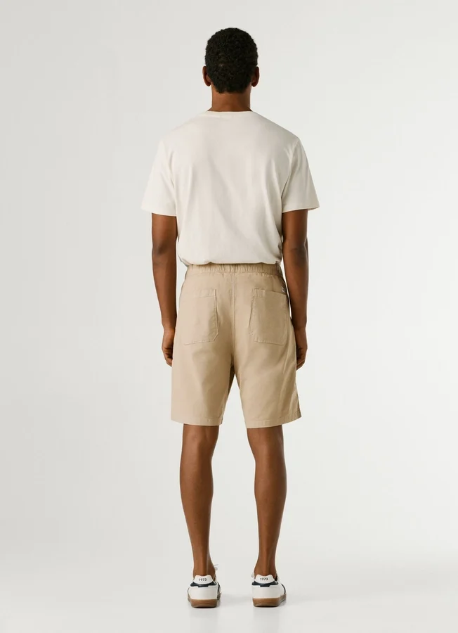 Popeline-Shorts in lockerer Passform Popeline-Shorts in lockerer Passform