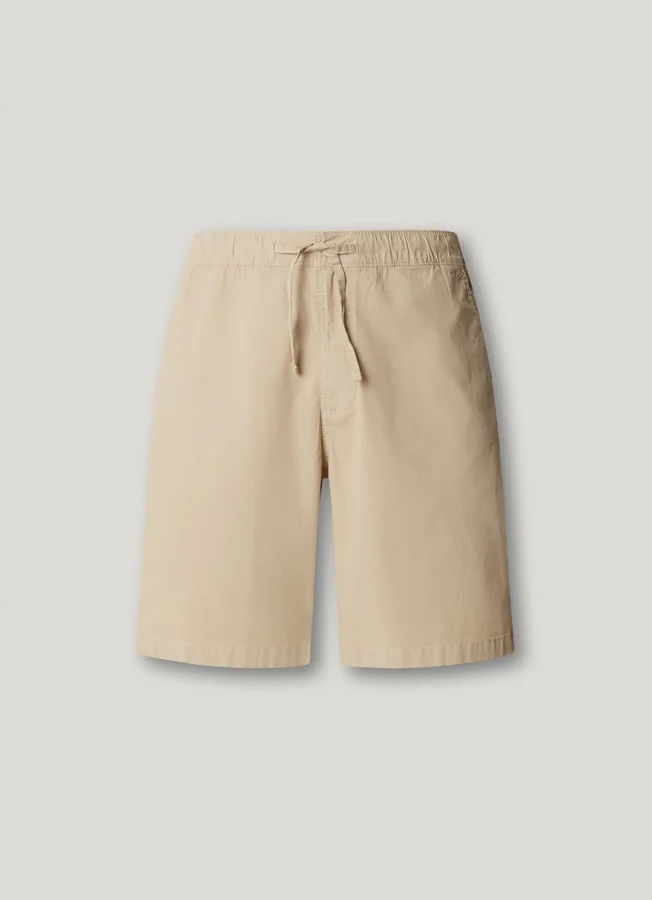 Popeline-Shorts in lockerer Passform Popeline-Shorts in lockerer Passform