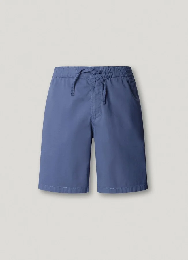 Popeline-Shorts in lockerer Passform Popeline-Shorts in lockerer Passform