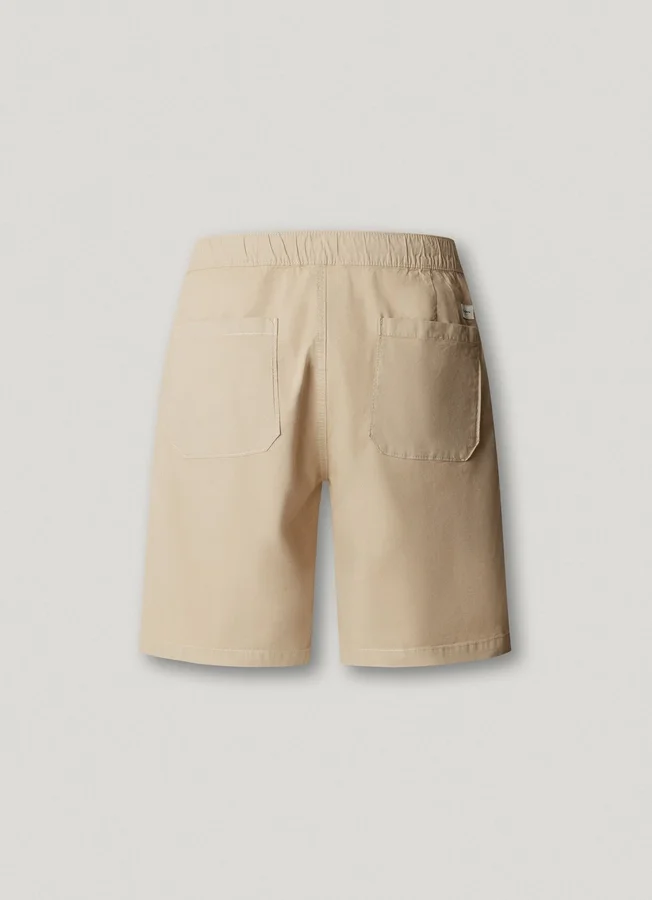 Popeline-Shorts in lockerer Passform Popeline-Shorts in lockerer Passform
