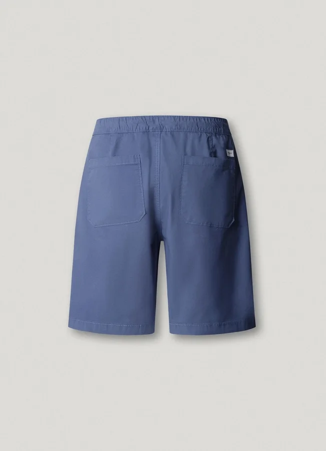 Popeline-Shorts in lockerer Passform Popeline-Shorts in lockerer Passform