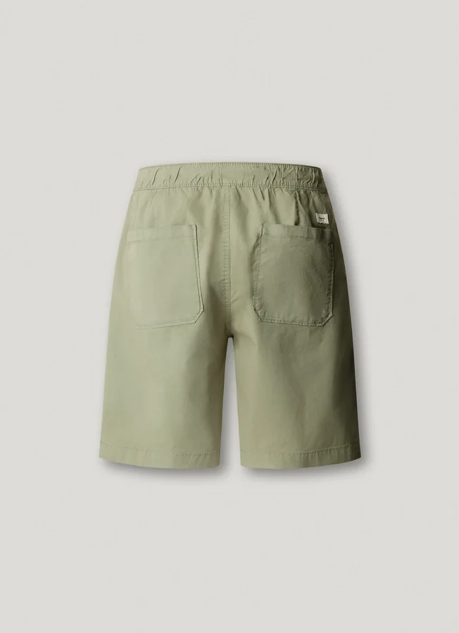 Popeline-Shorts in lockerer Passform Popeline-Shorts in lockerer Passform