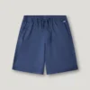 Popeline-Shorts mit verstellbarem Bund
