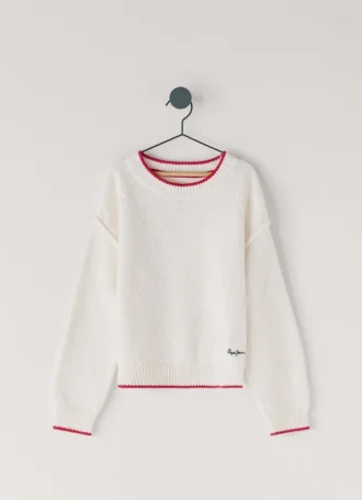 Pullover mit Rautenmuster