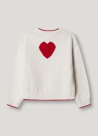 Pullover mit Rautenmuster