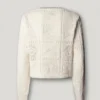 Pullover mit Rundhalsausschnitt und Ajourmuster Pullover mit Rundhalsausschnitt und Ajourmuster
